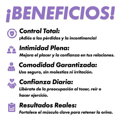 PelviSmart™ Detén la Incontinencia y Mejora tu Intimidad fortaleciendo tu Suelo Pélvico