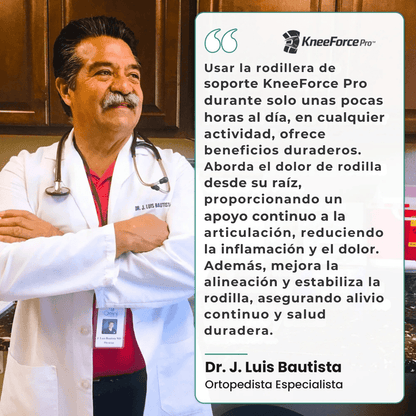 KneeForce Pro™ – Par de Menisqueras Doble Ajustable de Alta Compresión