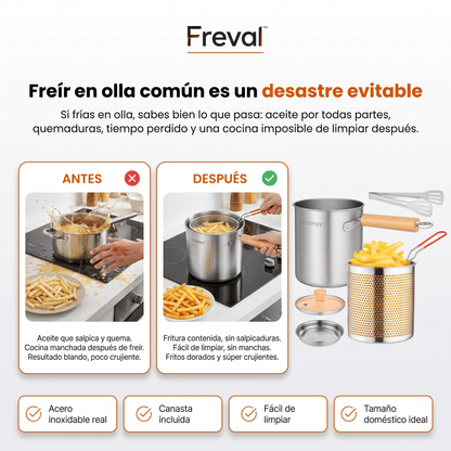 Freval™ Olla Freidora Multiuso