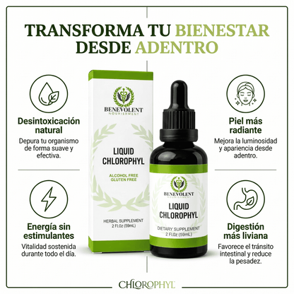 CHLOROPHYL™ Clorofila Líquida Concentrada – Suplemento Natural 2x1