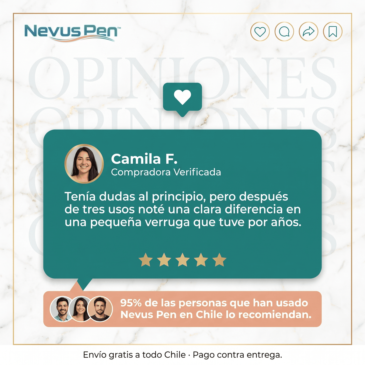 Nevus Pen™ Lapiz Cauterizador Elimina Verrugas y Lunares