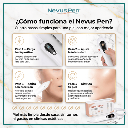 Nevus Pen™ Lapiz Cauterizador Elimina Verrugas y Lunares