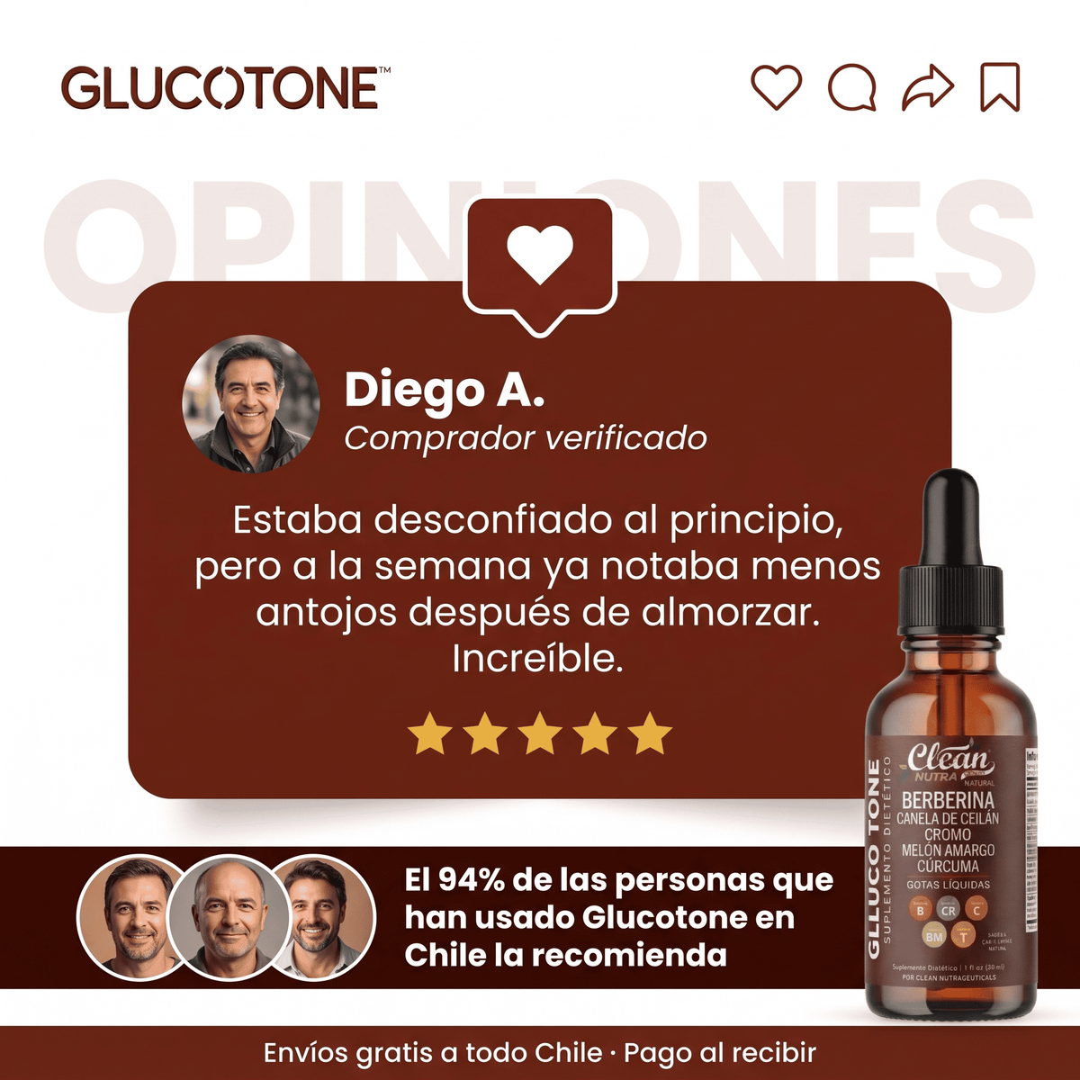 Glucotone™ Berberina en Gotas Apoya el Equilibrio de la Glucosa
