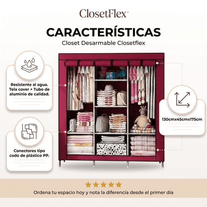 ClosetFlex™ Closet Armable Multiuso