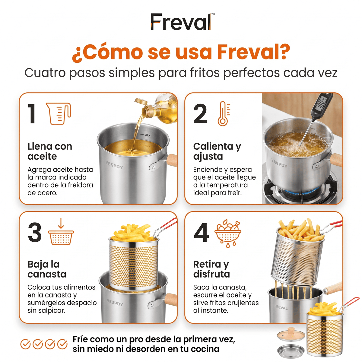 Freval™ Olla Freidora Multiuso