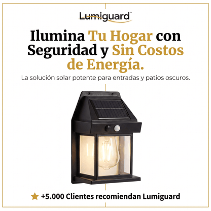 LumiGuard™ Pack x3 Focos Solares LED con Sensor de Movimiento