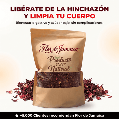 Flor de Jamaica™ Infusión Detox Premium (Hibiscus) 250g