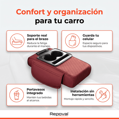 Repoval™ Apoyabrazos Universal para Auto