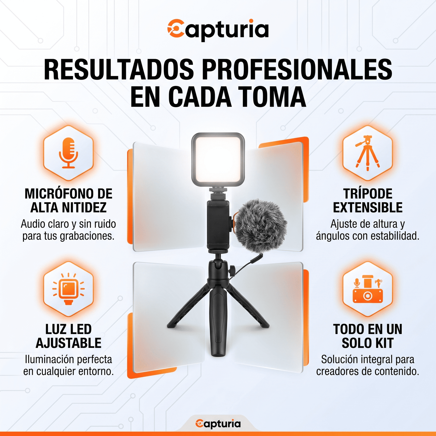 Capturia™ Kit Creador Todo en Uno