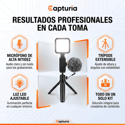 Capturia™ Kit Creador Todo en Uno