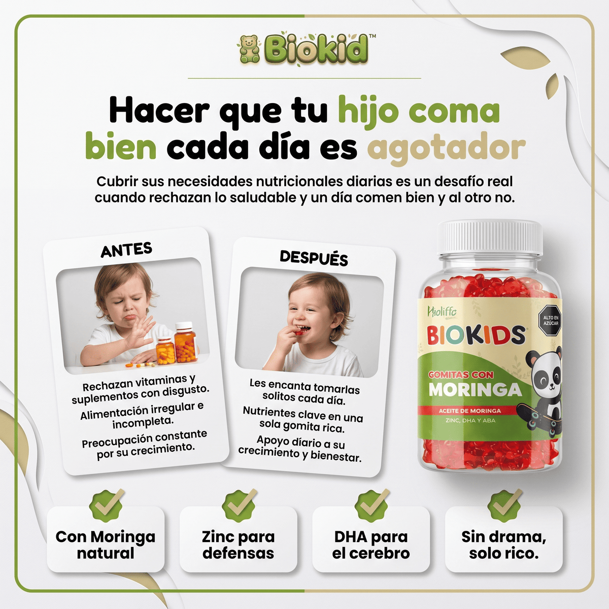BioKid™ Suplemento Nutritivo Infantil