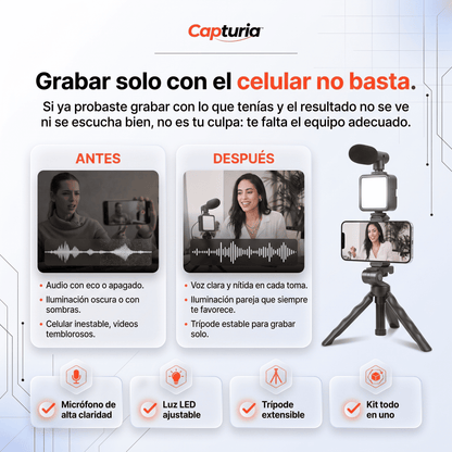 Capturia™ Kit Creador Todo en Uno