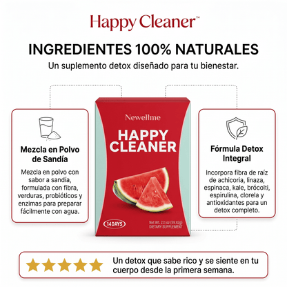 Happy Cleaner™ Salud Intestinal y Bienestar Digestivo