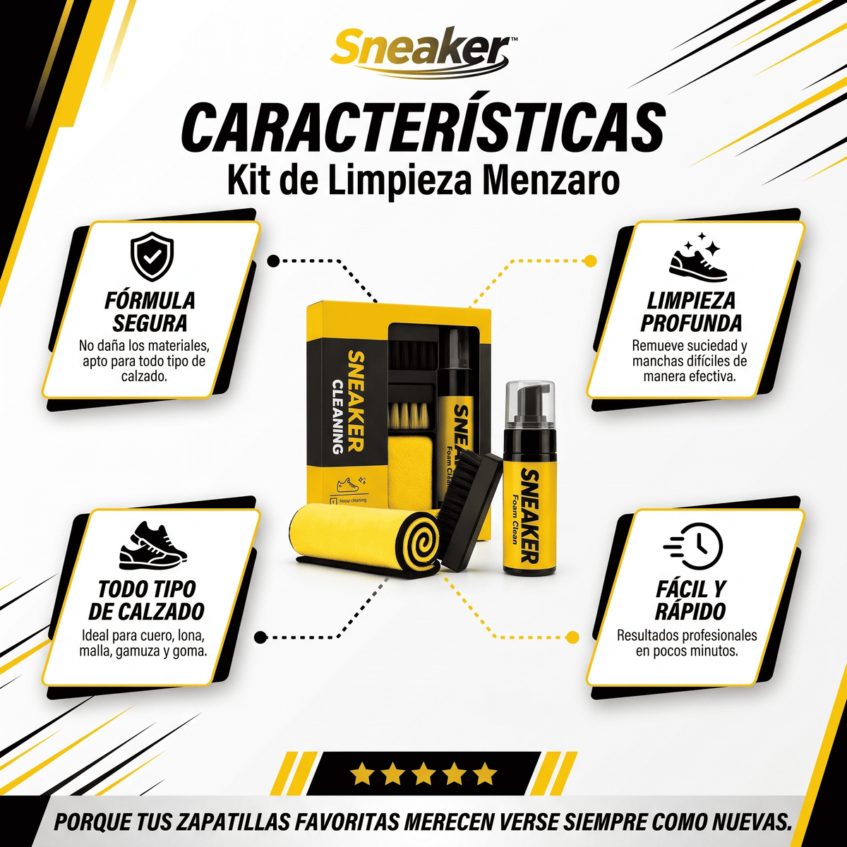Sneaker™ Kit de Limpieza Profunda