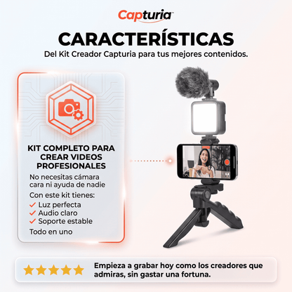 Capturia™ Kit Creador Todo en Uno