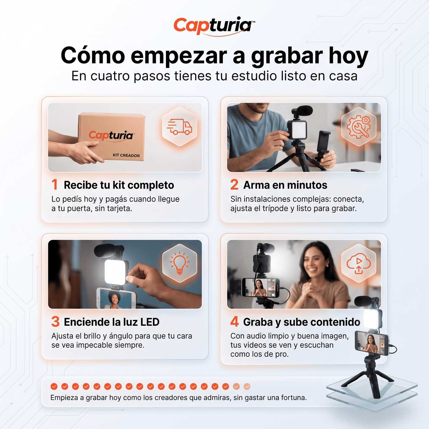 Capturia™ Kit Creador Todo en Uno