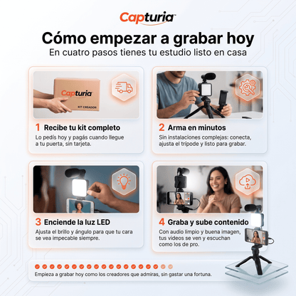 Capturia™ Kit Creador Todo en Uno