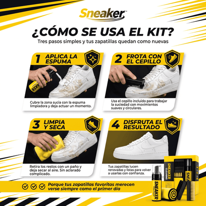 Sneaker™ Kit de Limpieza Profunda