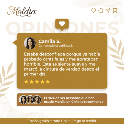 Moldia™ Faja Body Moldeador de Manga Larga