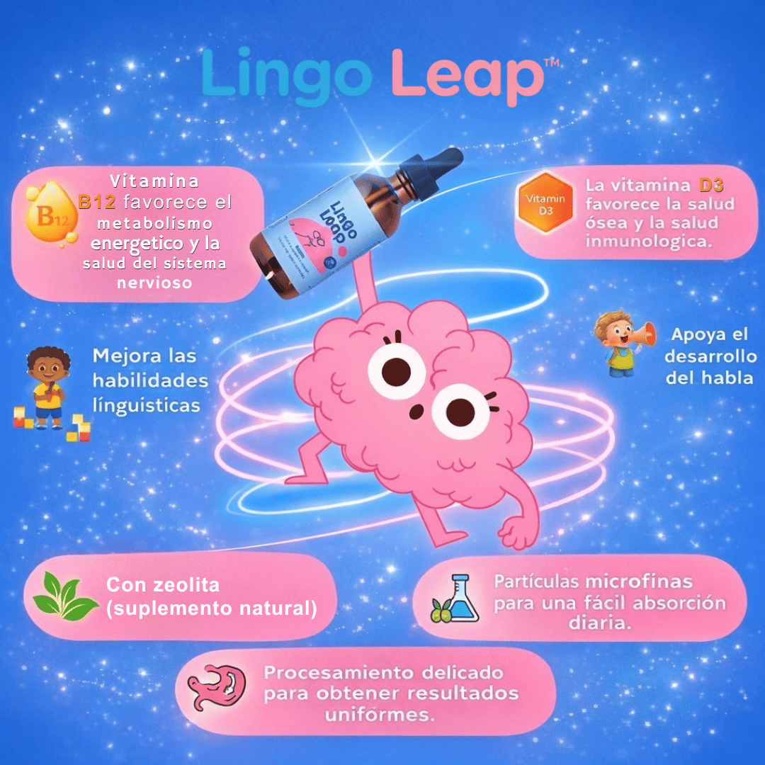 Lingo Leap™ Suplemento para el Desarrollo del Lenguaje y Enfoque